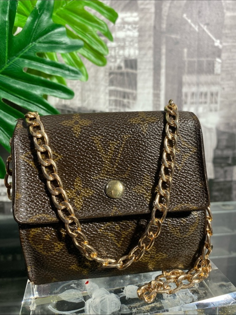 Authentic Louis Vuitton Vintage Monogram Elise Wallet